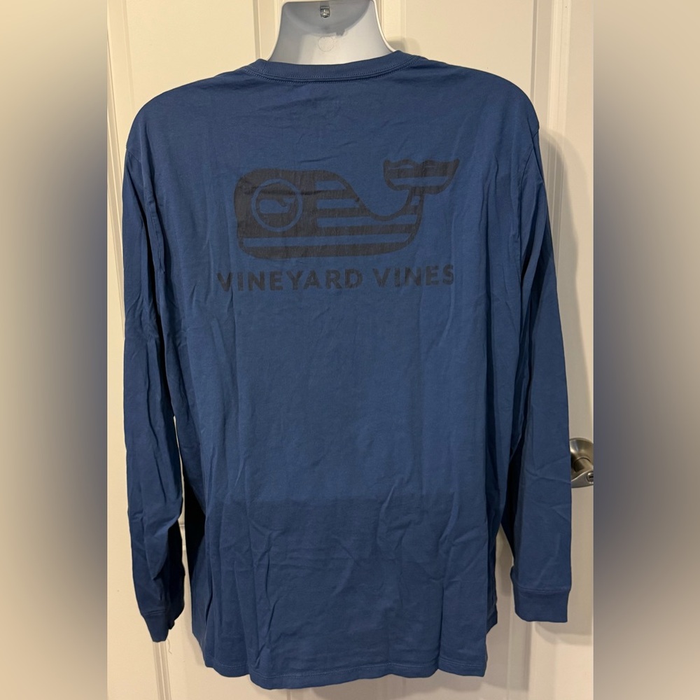 Vineyard Vines Blue Long Sleeve Shirt - Picture 2 of 5